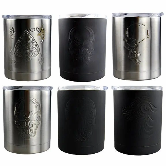 12 oz Insulated Stainless-Steel High Ball Cup - 6 Pieces Per Retail Ready Display 22267
