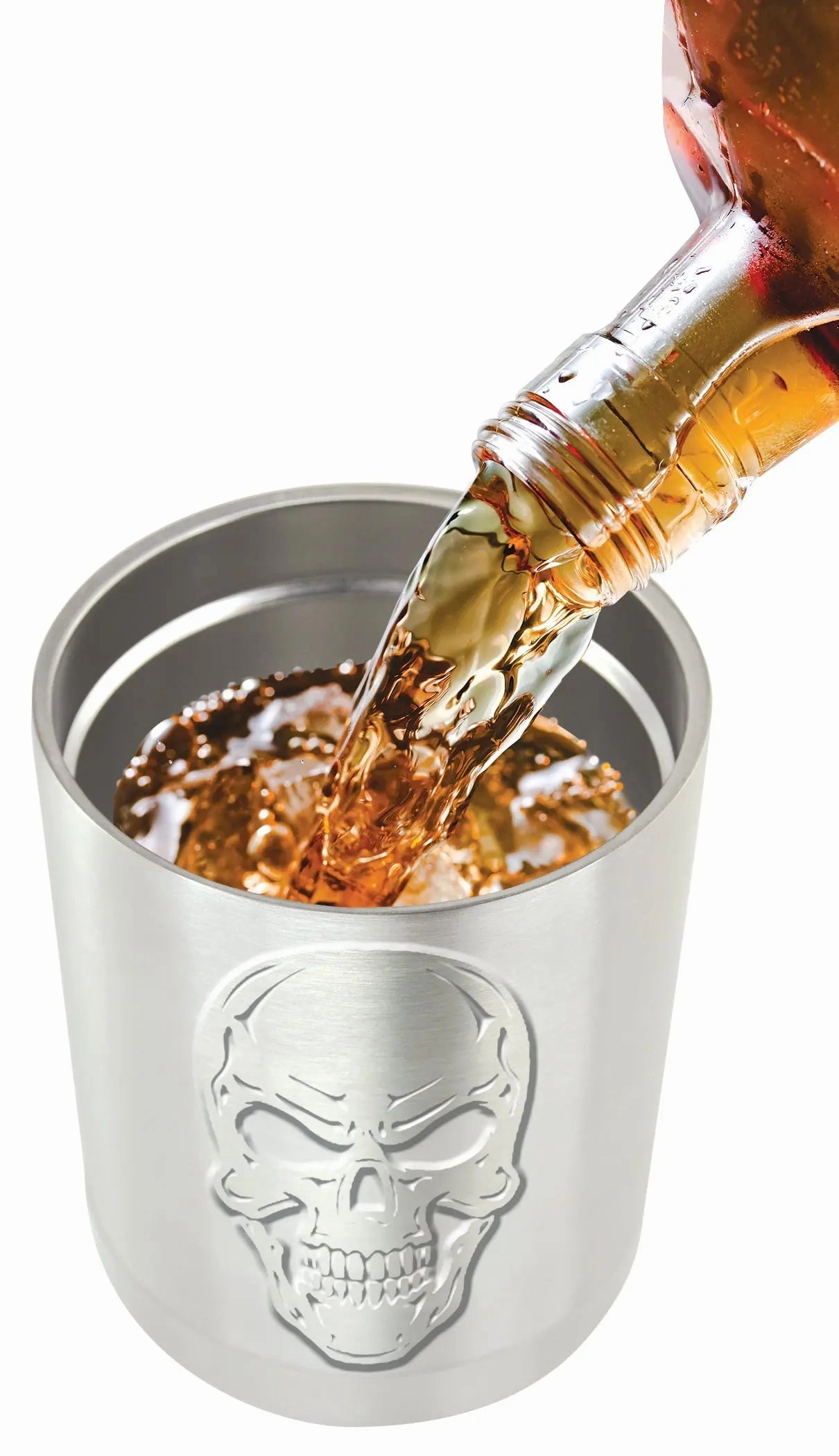 12 oz Insulated Stainless-Steel High Ball Cup - 6 Pieces Per Retail Ready Display 22267