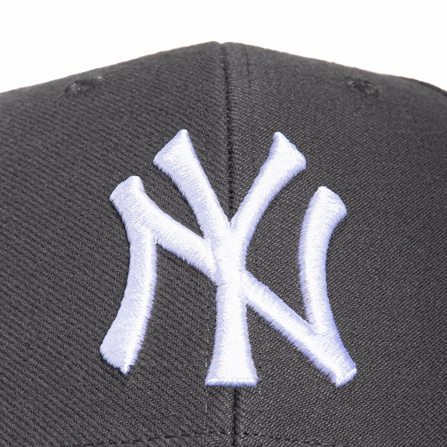 47 Brand New York Yankees MVP Adjustable Hat - Graphite. White