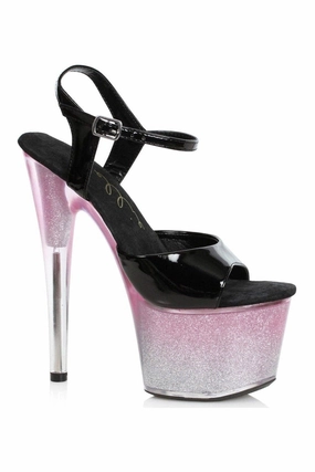 709-MIRANDA Sandal | Pink Faux Leather