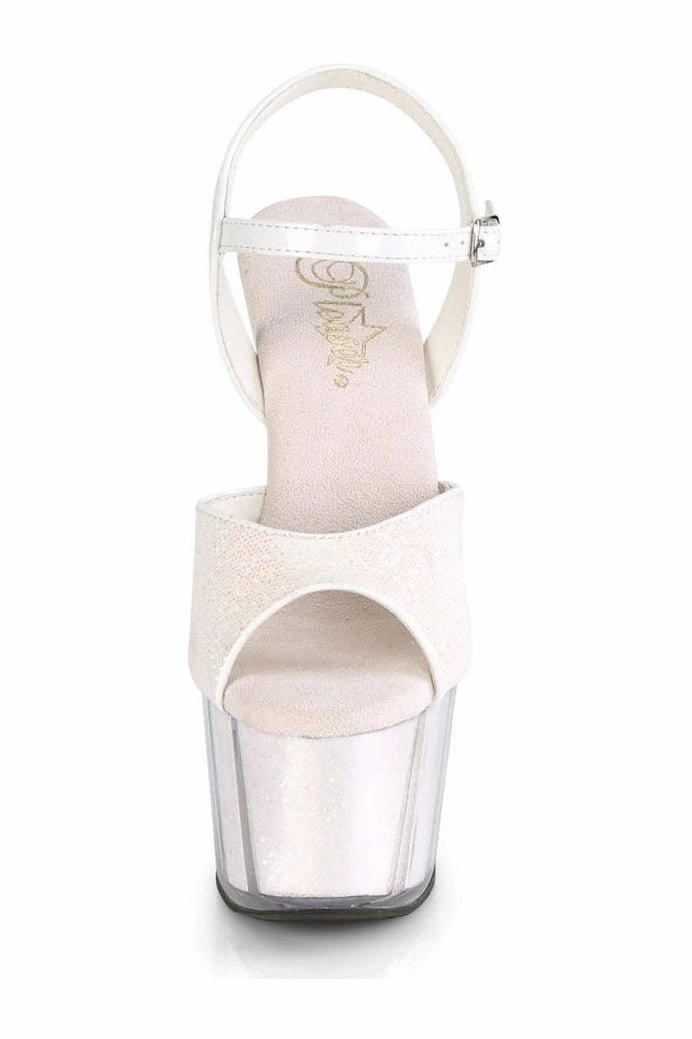 ADORE-710G Exotic Sandal | Hologram Glitter