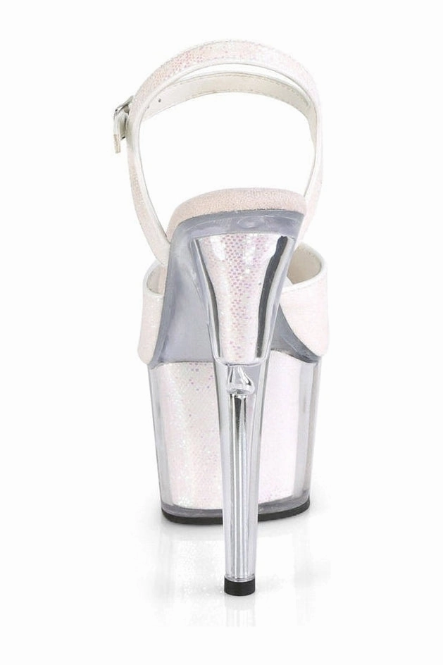 ADORE-710G Exotic Sandal | Hologram Glitter