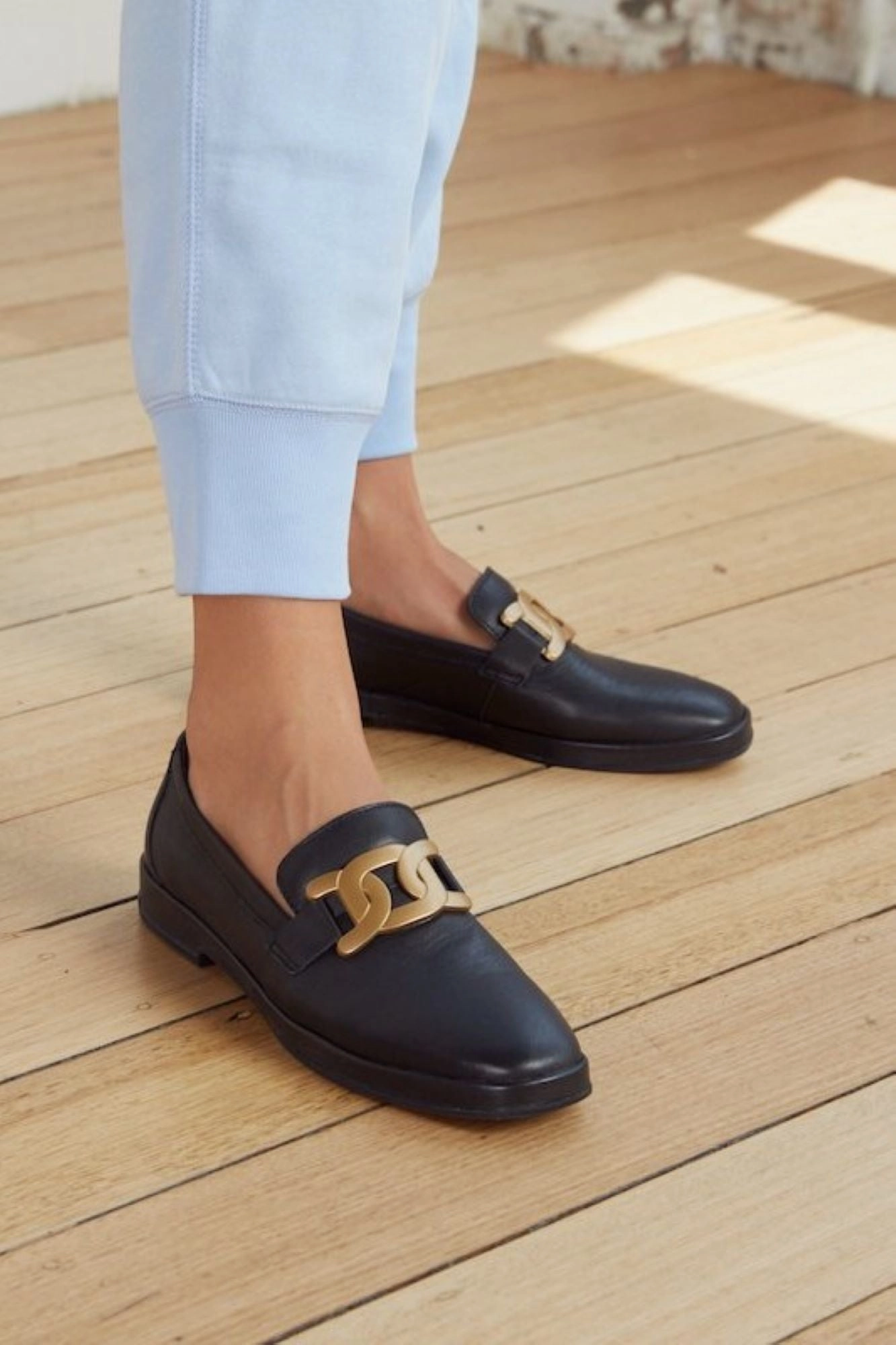 Alfie & Evie Luigi Loafer Black