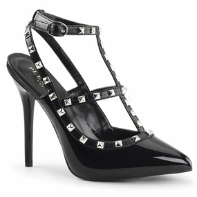 AMUSE-18  Black Patent-Pu