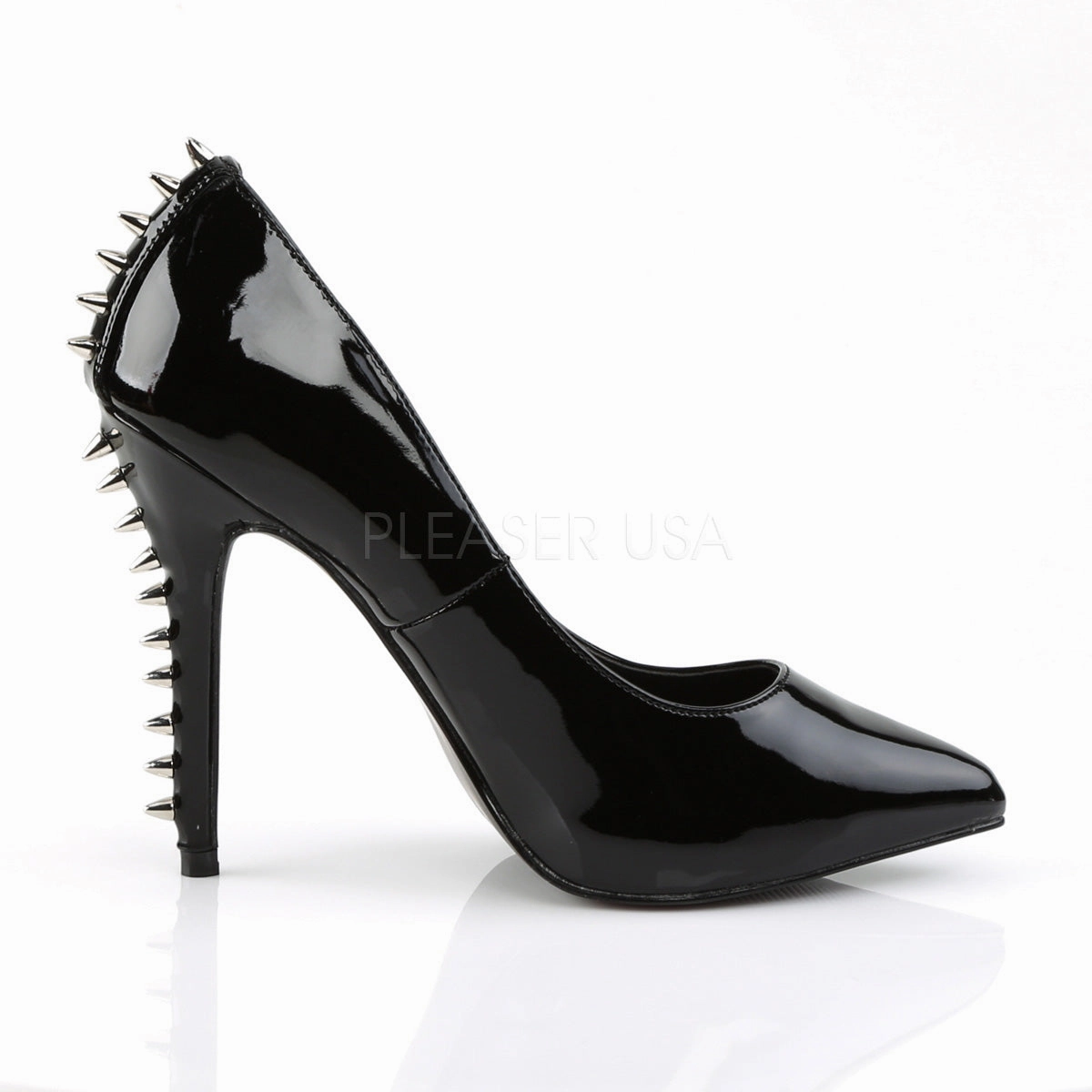 AMUSE-20ST  Black Patent