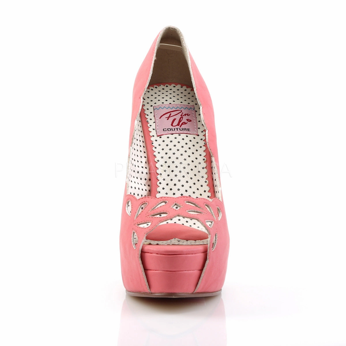 BELLA-30  Coral Faux Leather