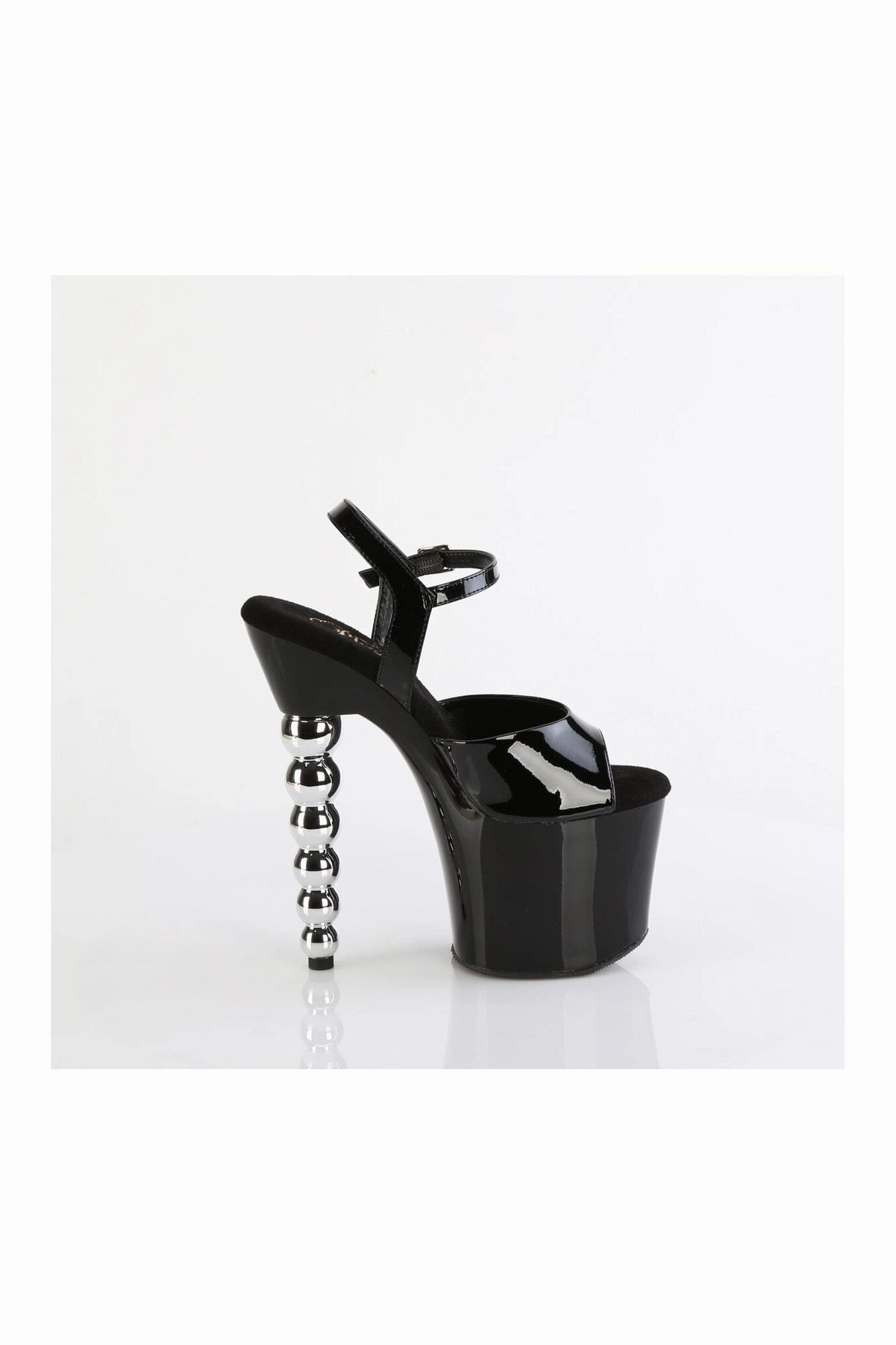 BLISS-709 Black Patent Sandal