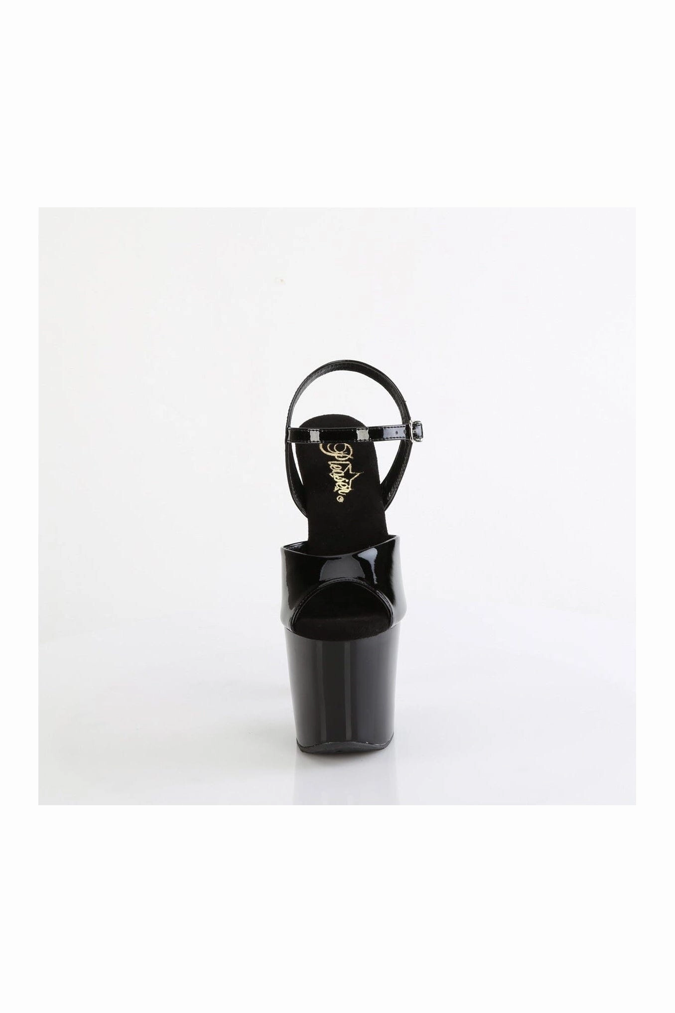 BLISS-709 Black Patent Sandal