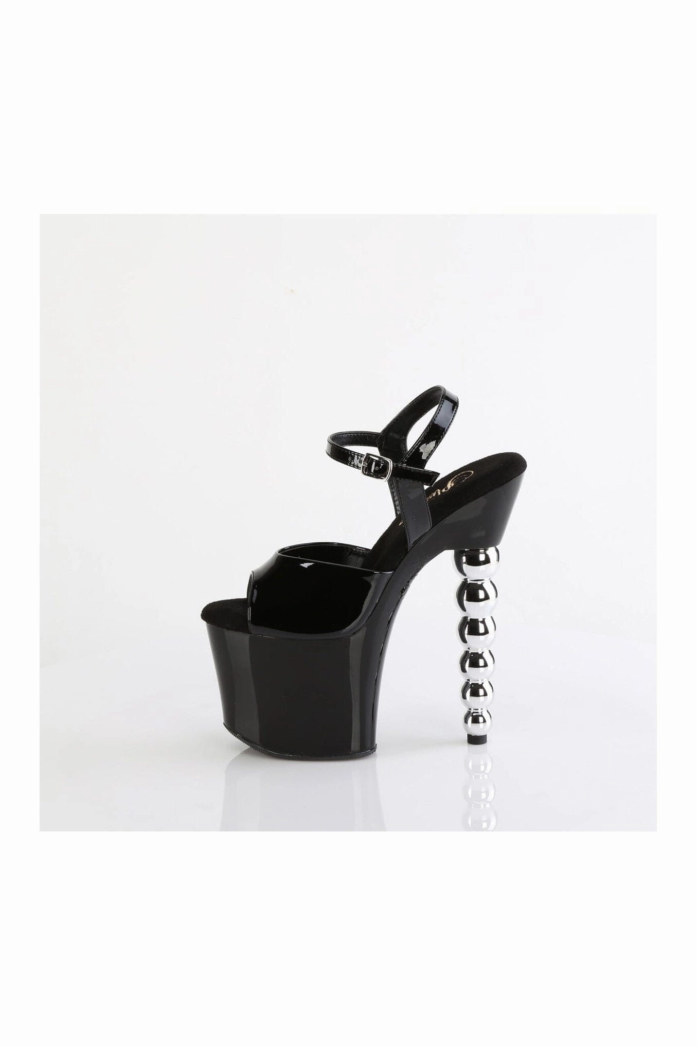 BLISS-709 Black Patent Sandal