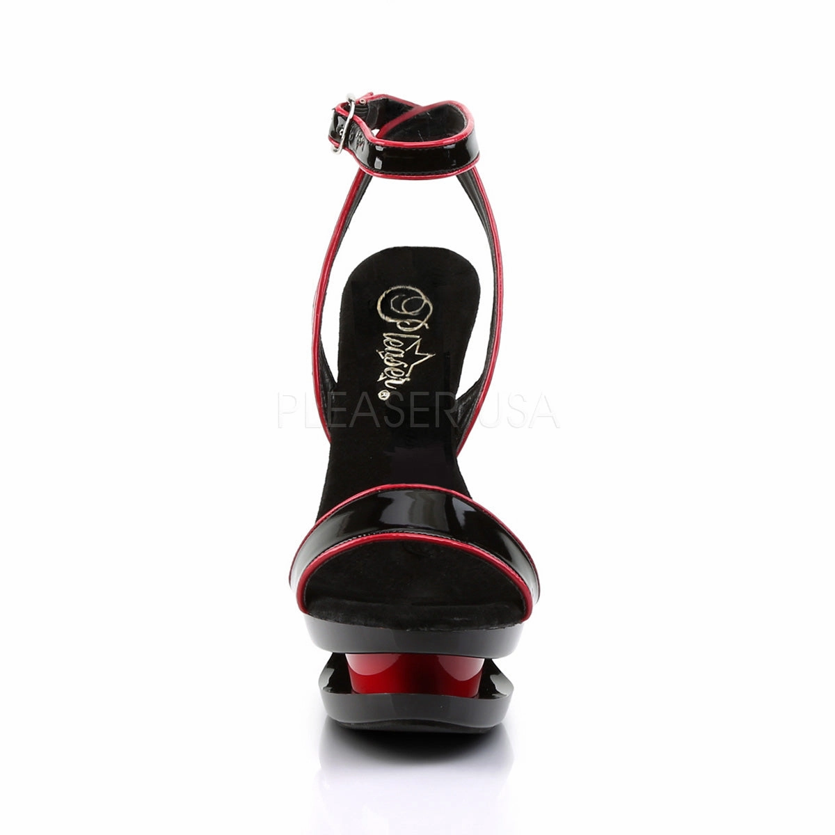 BLONDIE-631-2  Black Red Patent/Black-Red