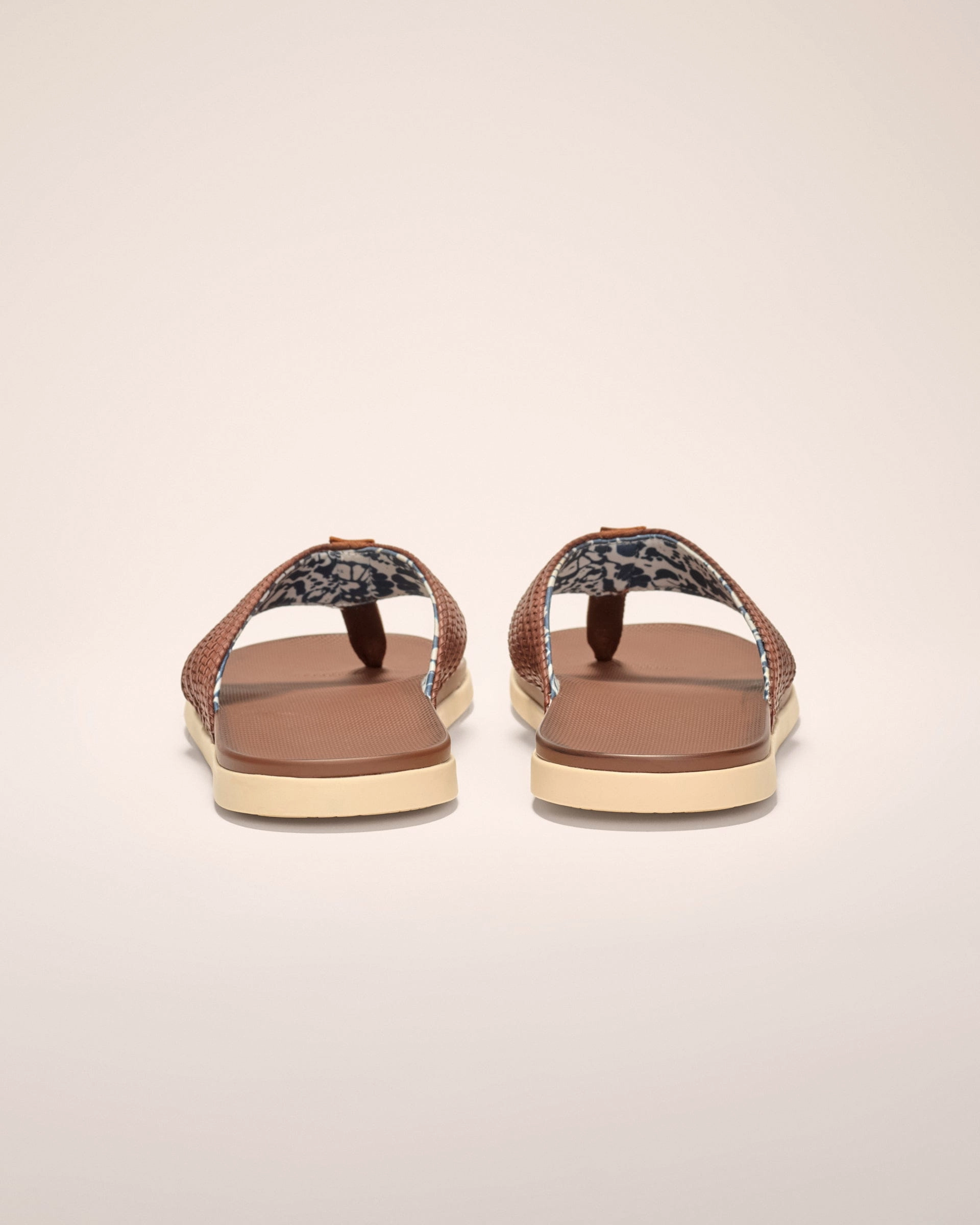 Boardwalk Woven Faux Leather Sandal