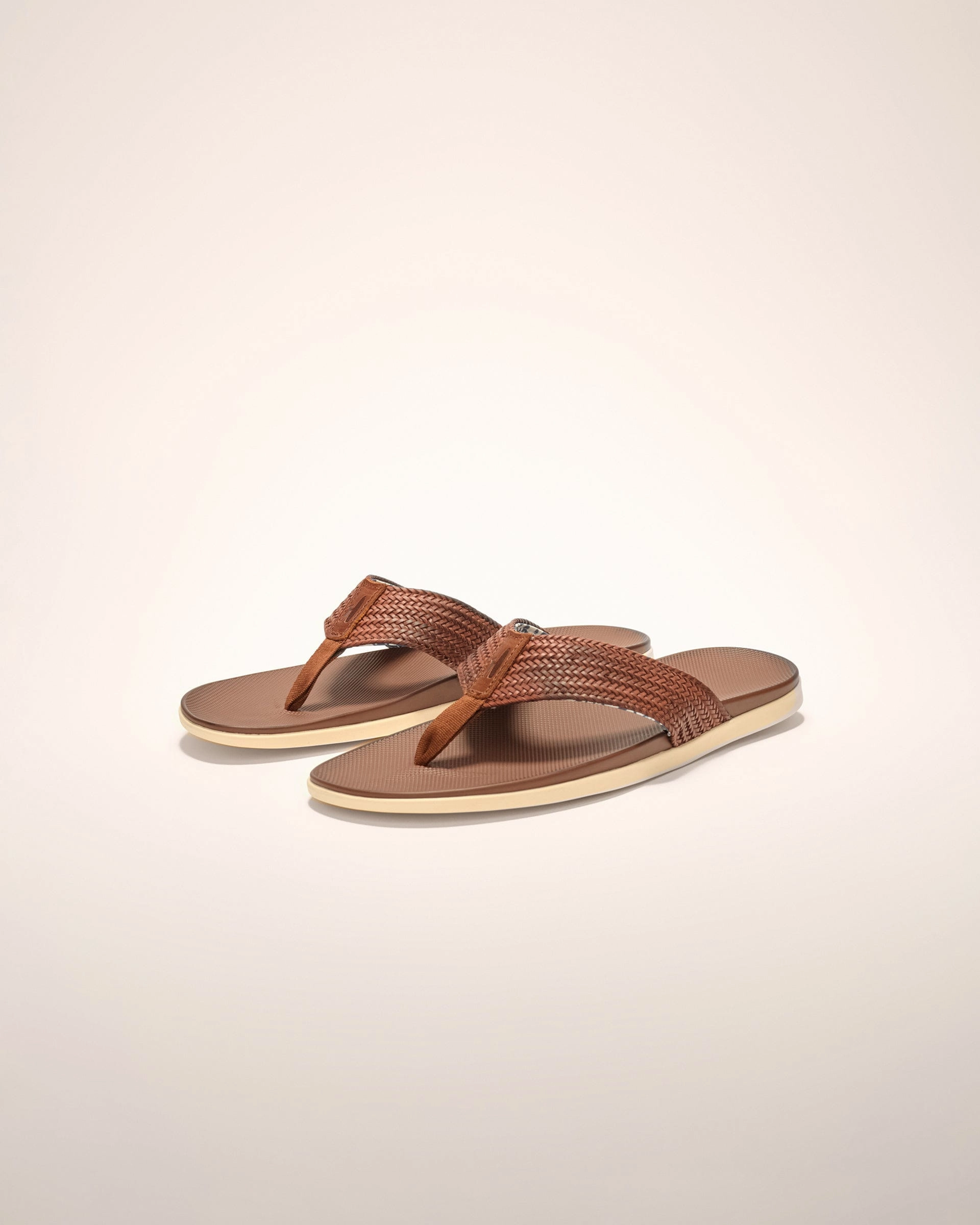 Boardwalk Woven Faux Leather Sandal