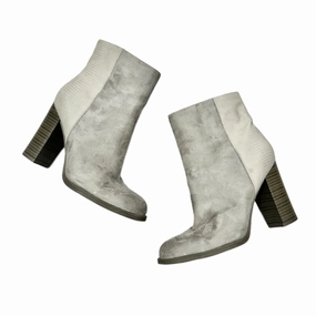 Boots Ankle Heels By Circus By Sam Edelman In Silver, Size: 6.5