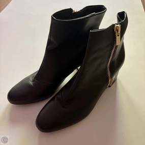 Boots Ankle Heels By Dkny In Black, Size: 9