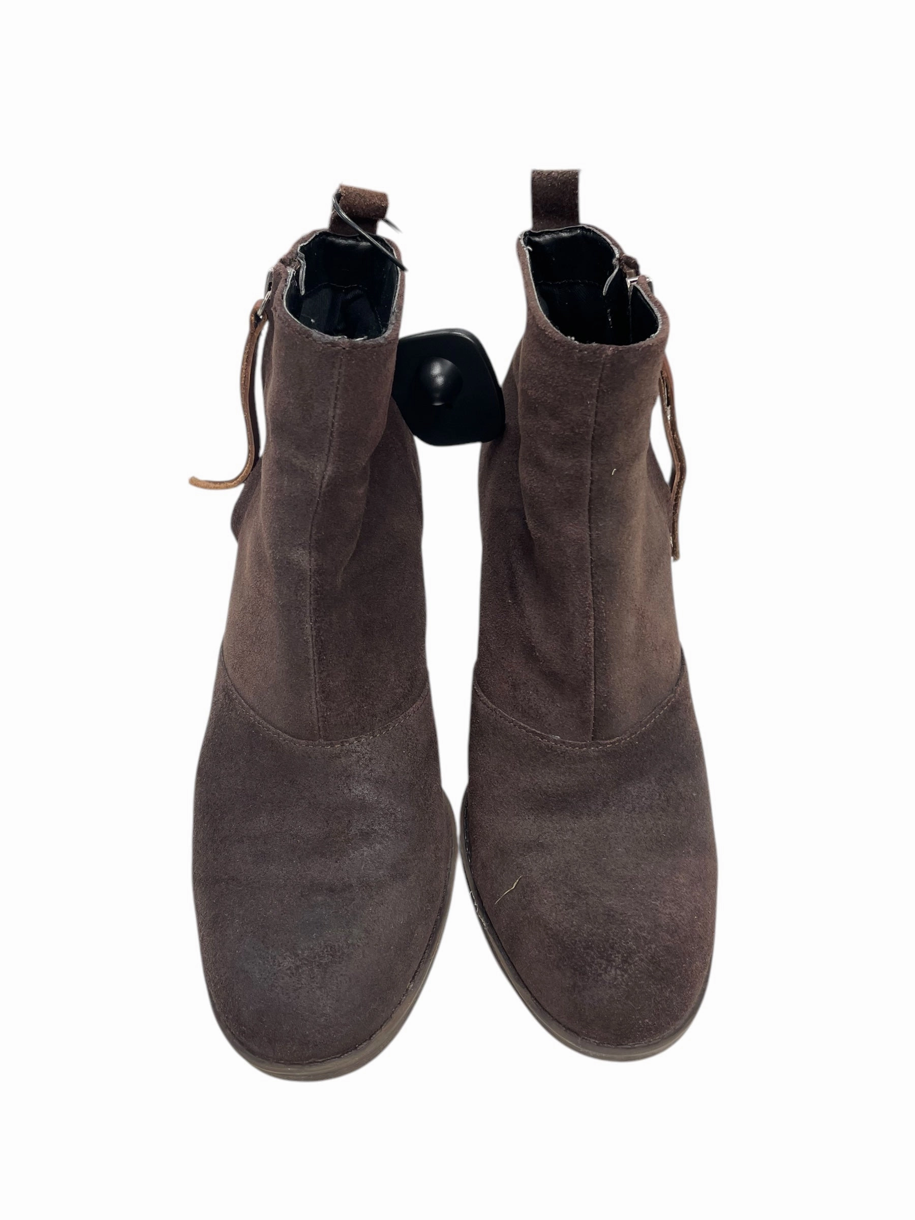 Boots Ankle Heels By Dolce Vita In Brown, Size: 8.5