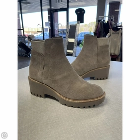 Boots Ankle Heels By Dolce Vita In Taupe, Size: 7