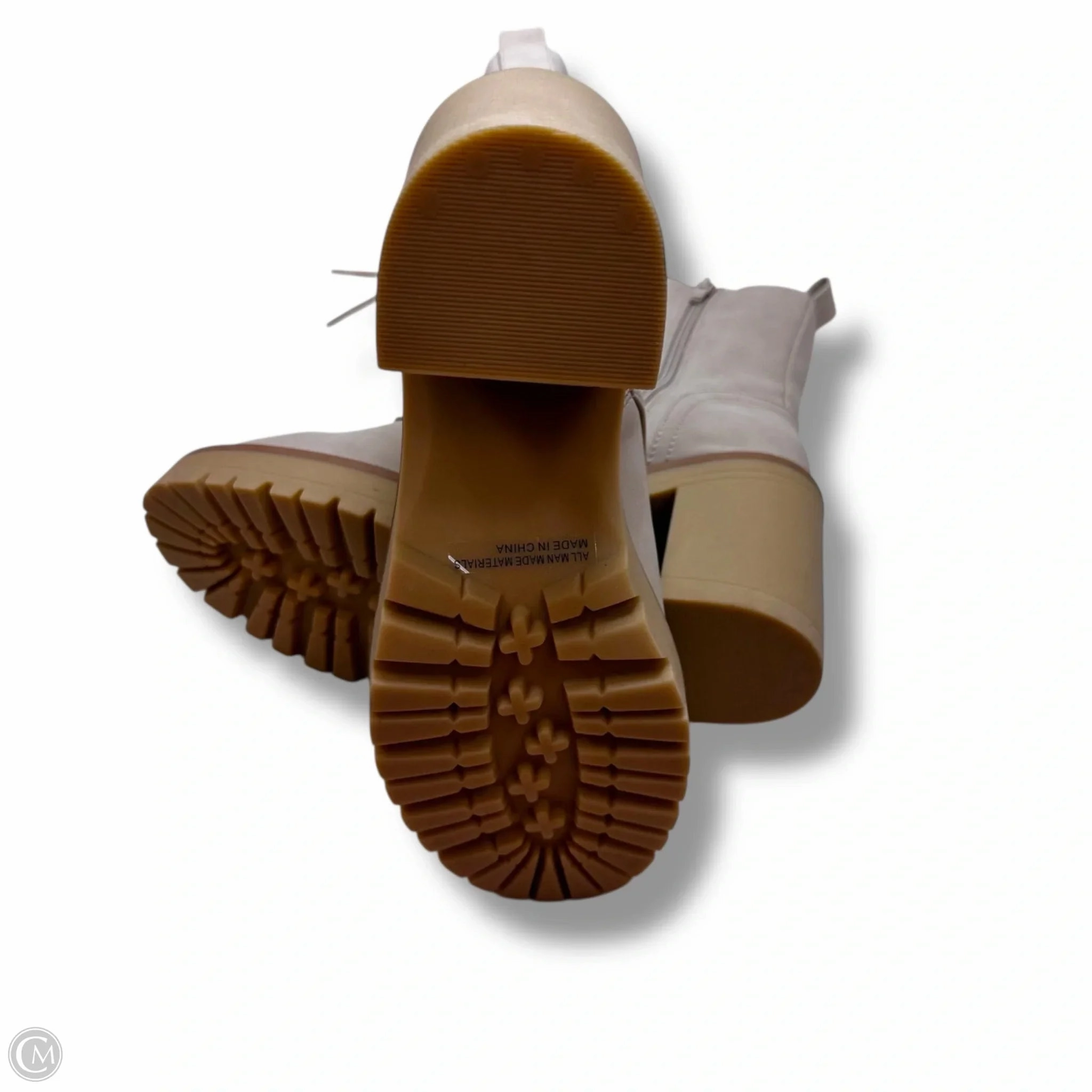 Boots Ankle Heels By Dolce Vita In Taupe, Size: 9.5