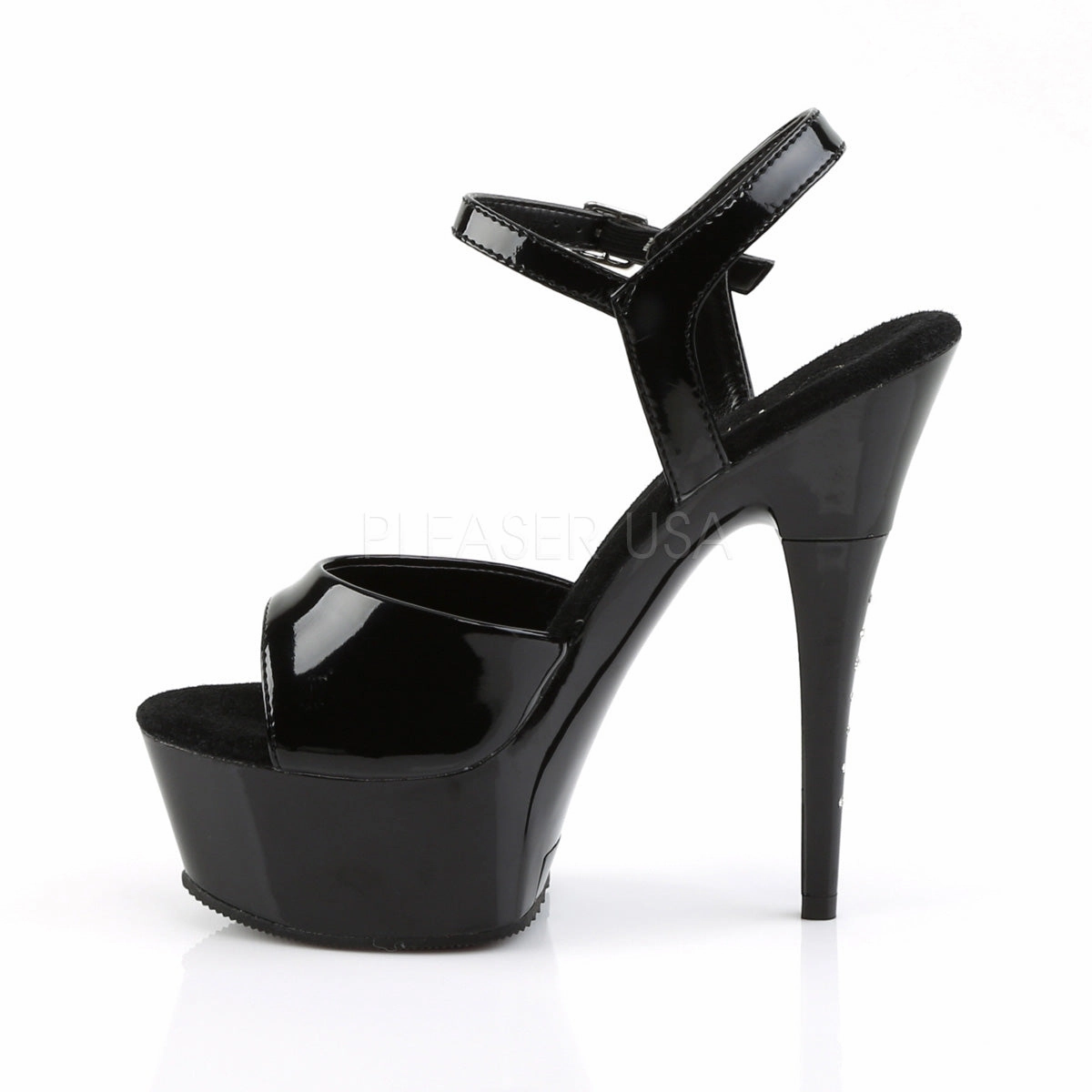 CAPTIVA-609  Black Patent/Black