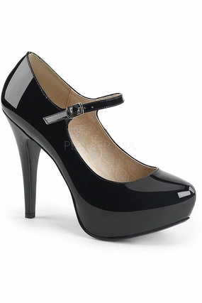 CHLOE-02 Pump  | Black Patent
