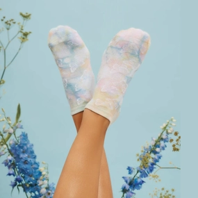 Classic Low Rise Grip Socks - Tie-Dye (Barre / Pilates)