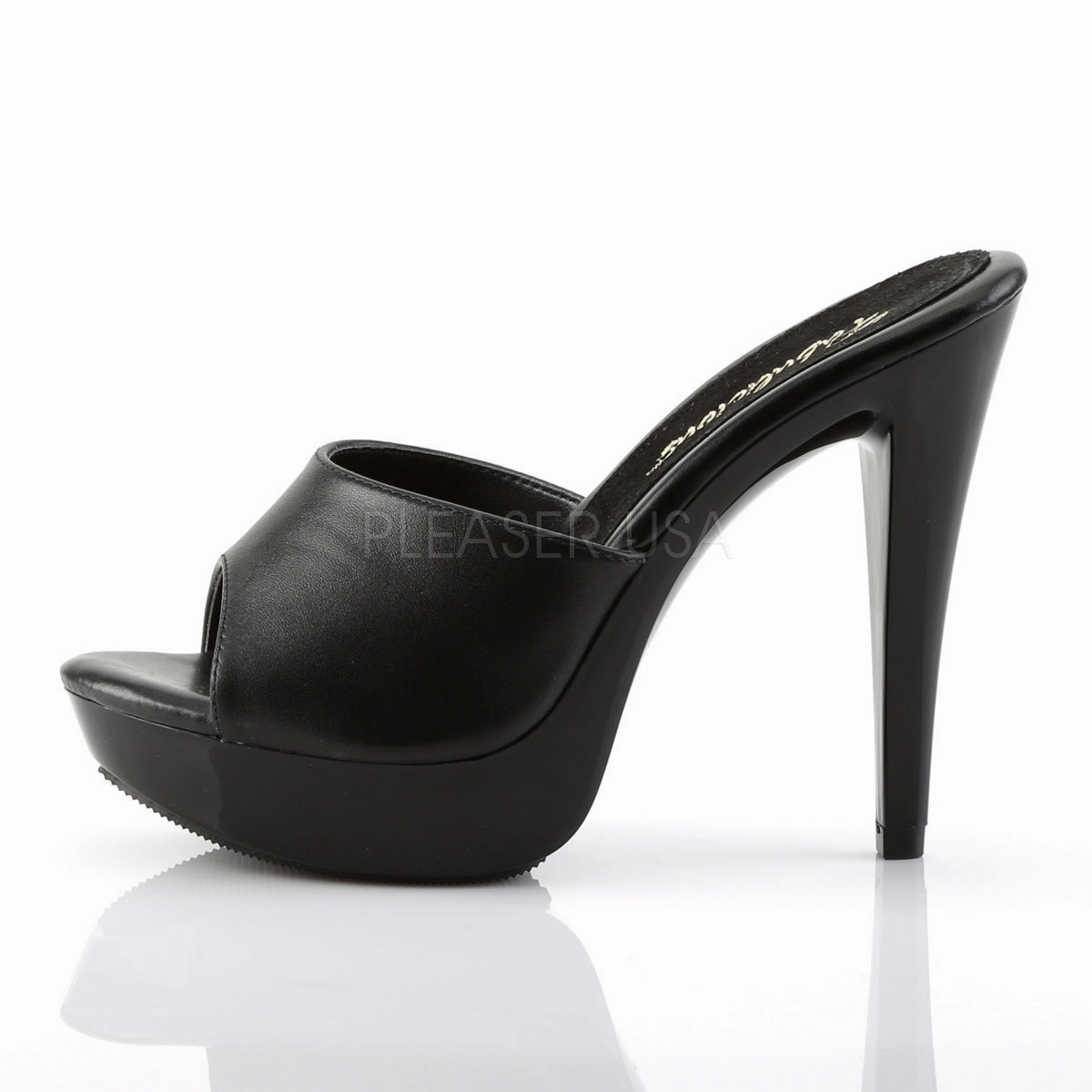 COCKTAIL-501L  Black Leather/Black