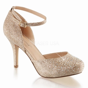 COVET-03  Nude Glitter Mesh Fabric