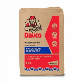 Davco 40kg Waterproof Screed Eco | Model : DAVCO-WSE