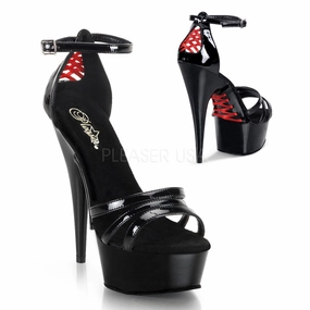 DELIGHT-662  Black Patent/Black