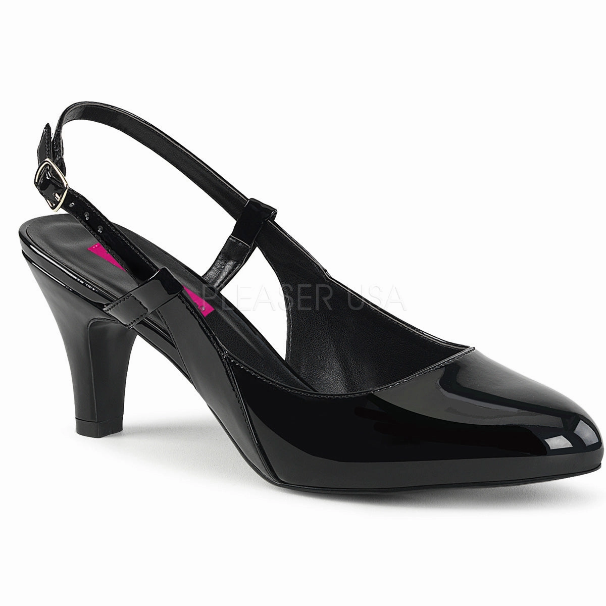 DIVINE-418  Black Patent
