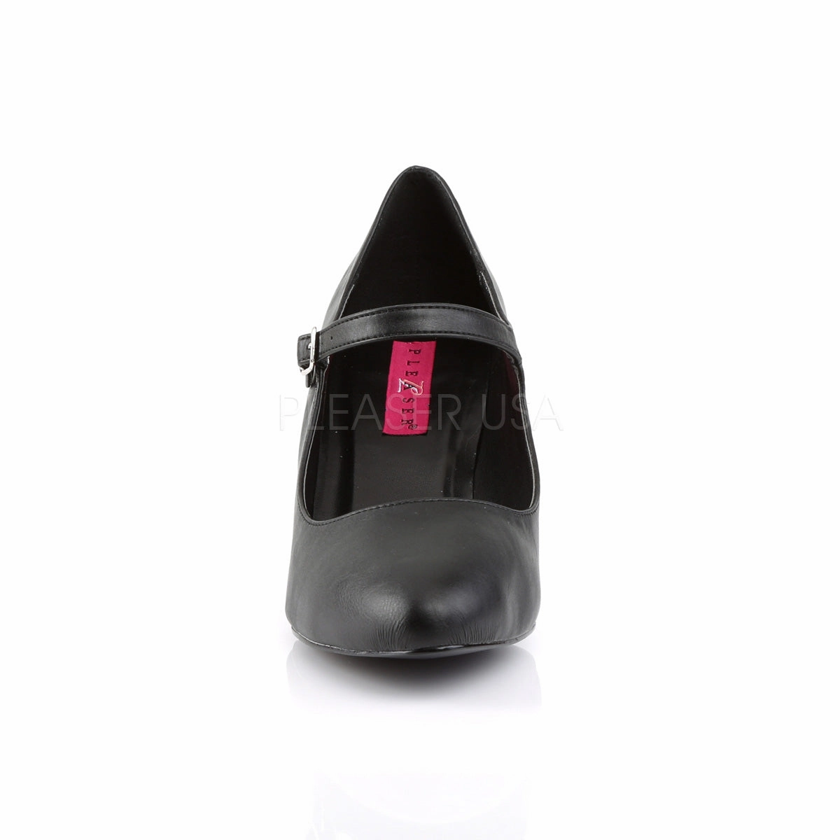DIVINE-440  Black Faux Leather
