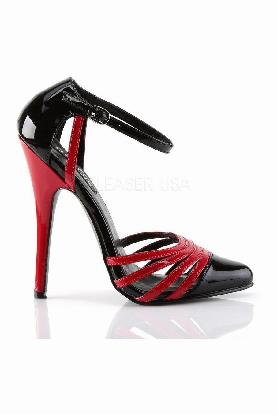 DOMINA-412 Pump | Black Patent