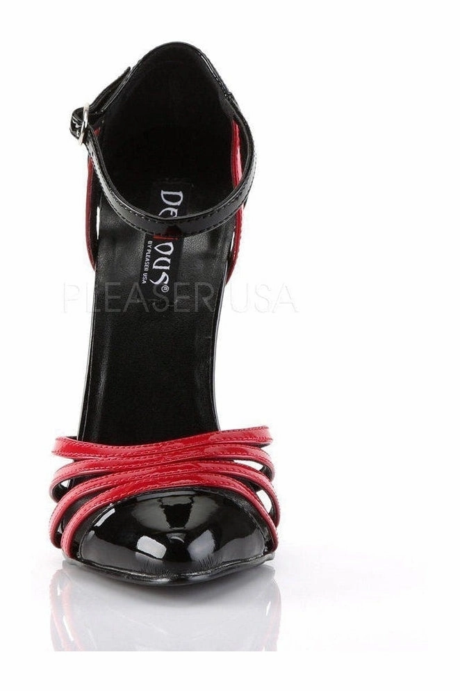 DOMINA-412 Pump | Black Patent