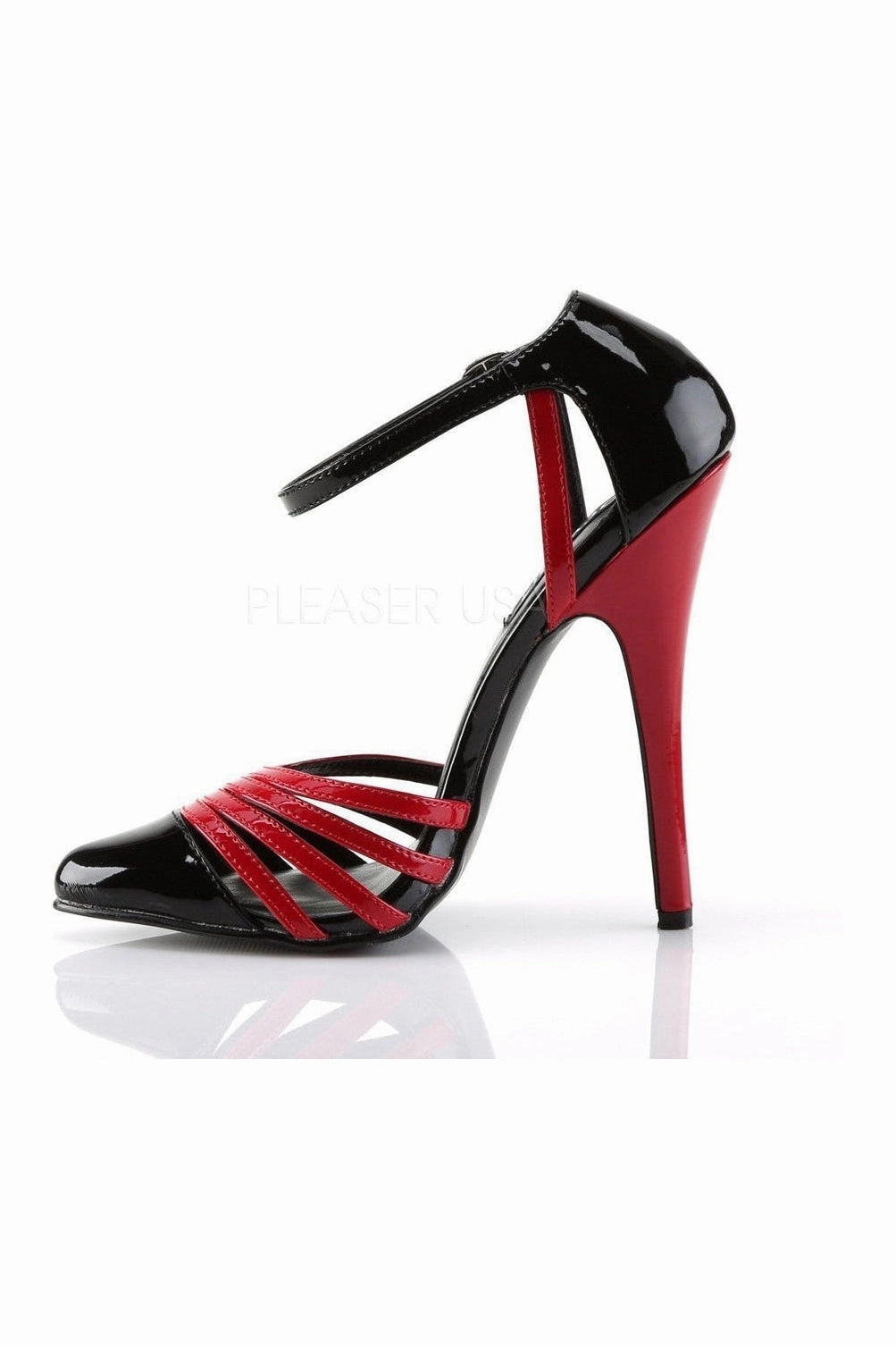 DOMINA-412 Pump | Black Patent