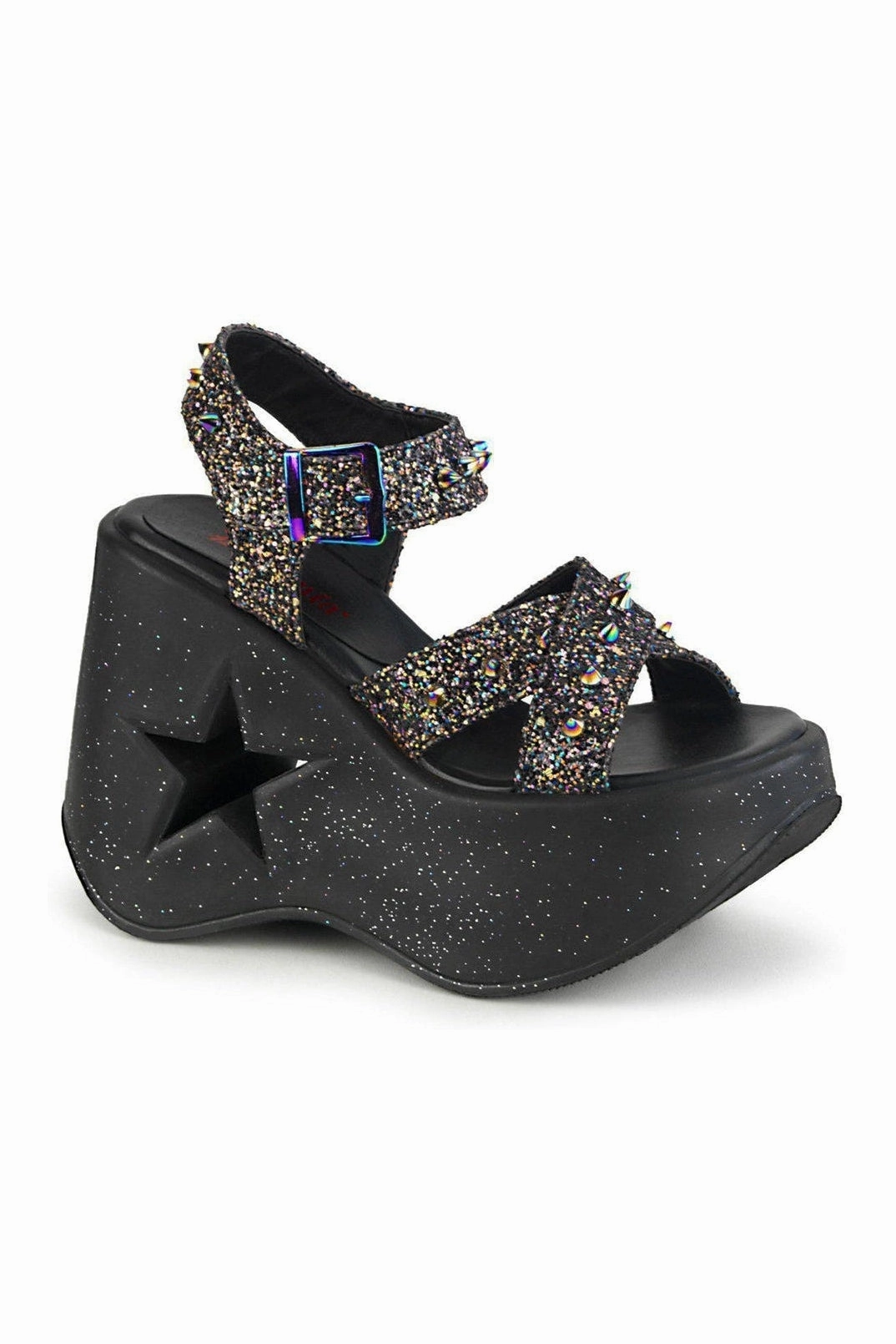 DYNAMITE-02 Ankle Boot | Black Faux Leather