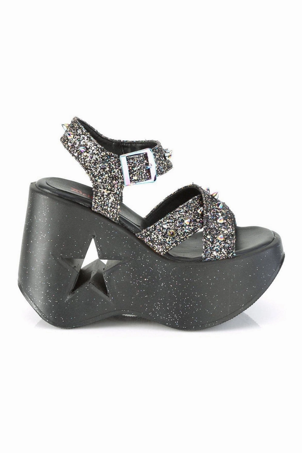 DYNAMITE-02 Ankle Boot | Black Faux Leather