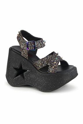 DYNAMITE-02 Ankle Boot | Black Faux Leather