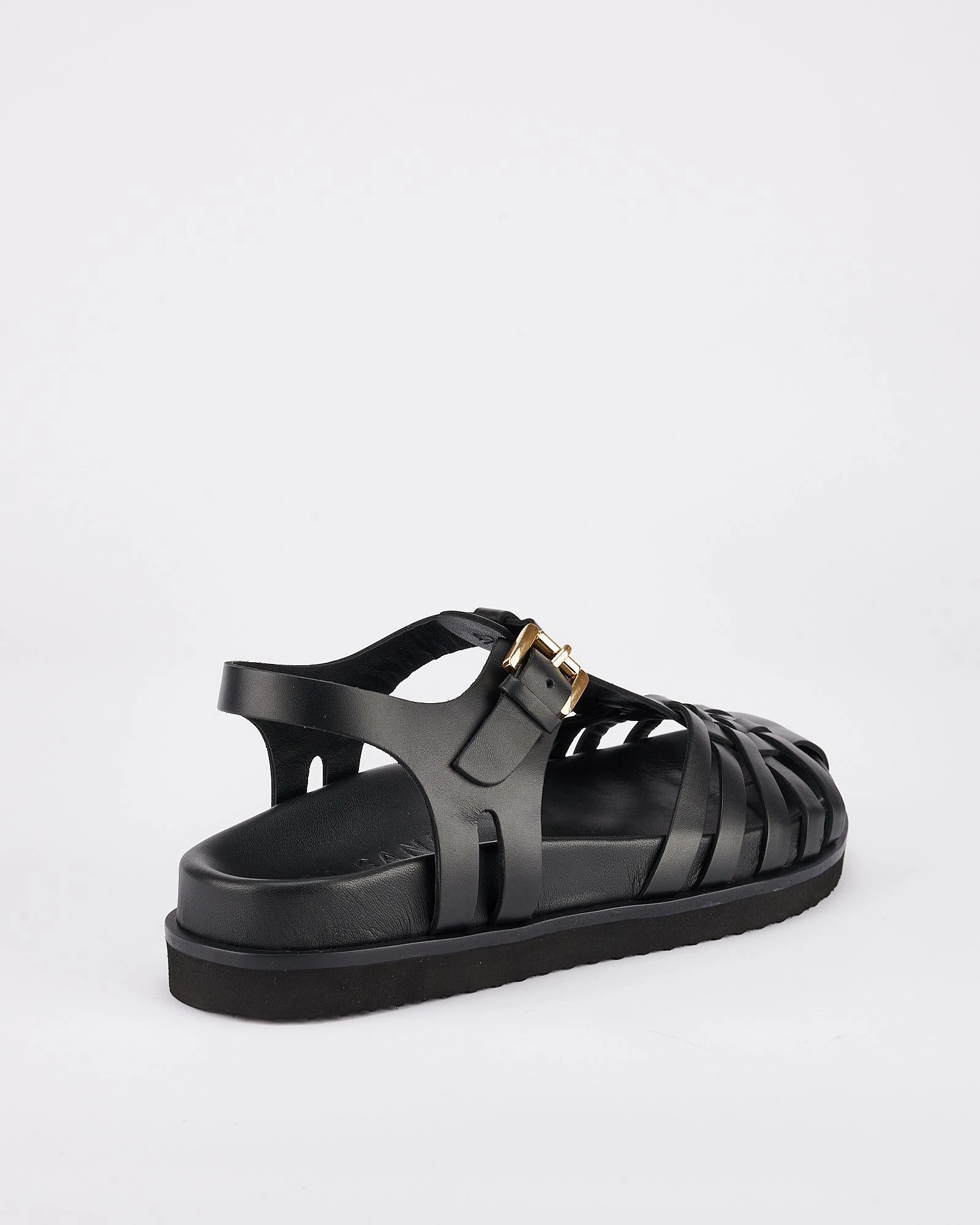 Fisherman Footbed Black