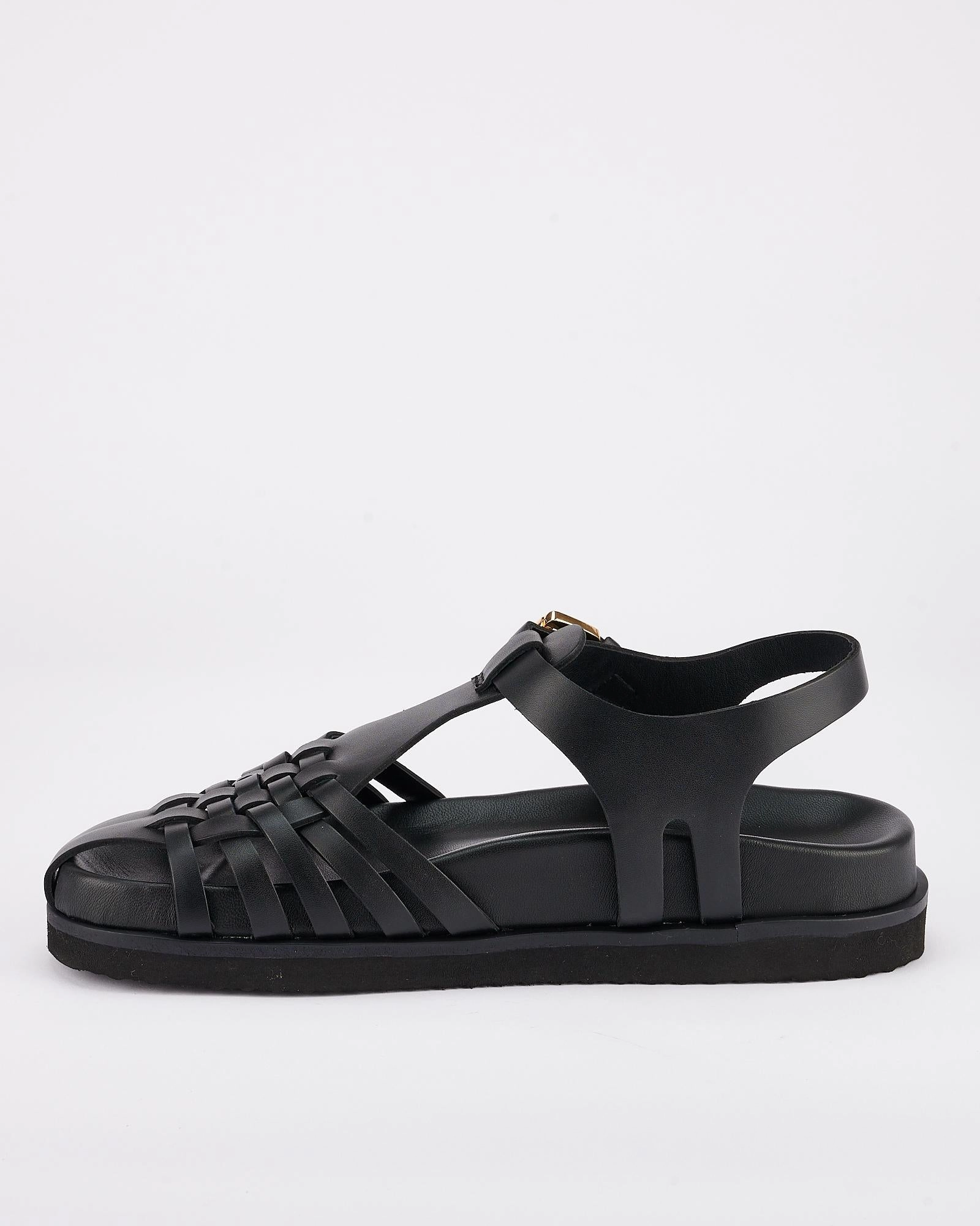 Fisherman Footbed Black