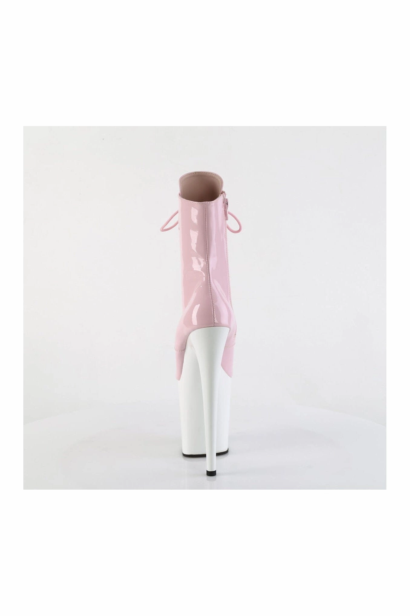 FLAMINGO-1020 Pink Patent Ankle Boot
