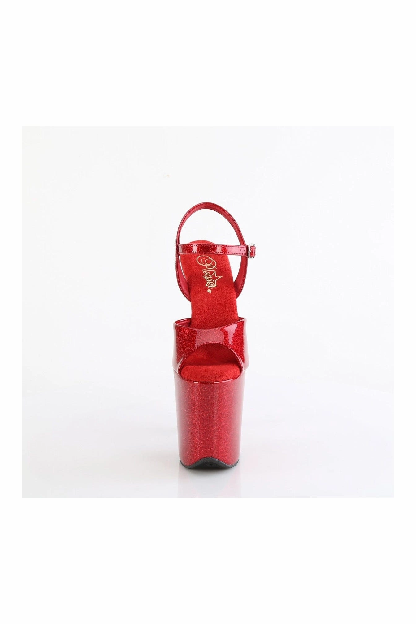 FLAMINGO-809GP Red Patent Sandal