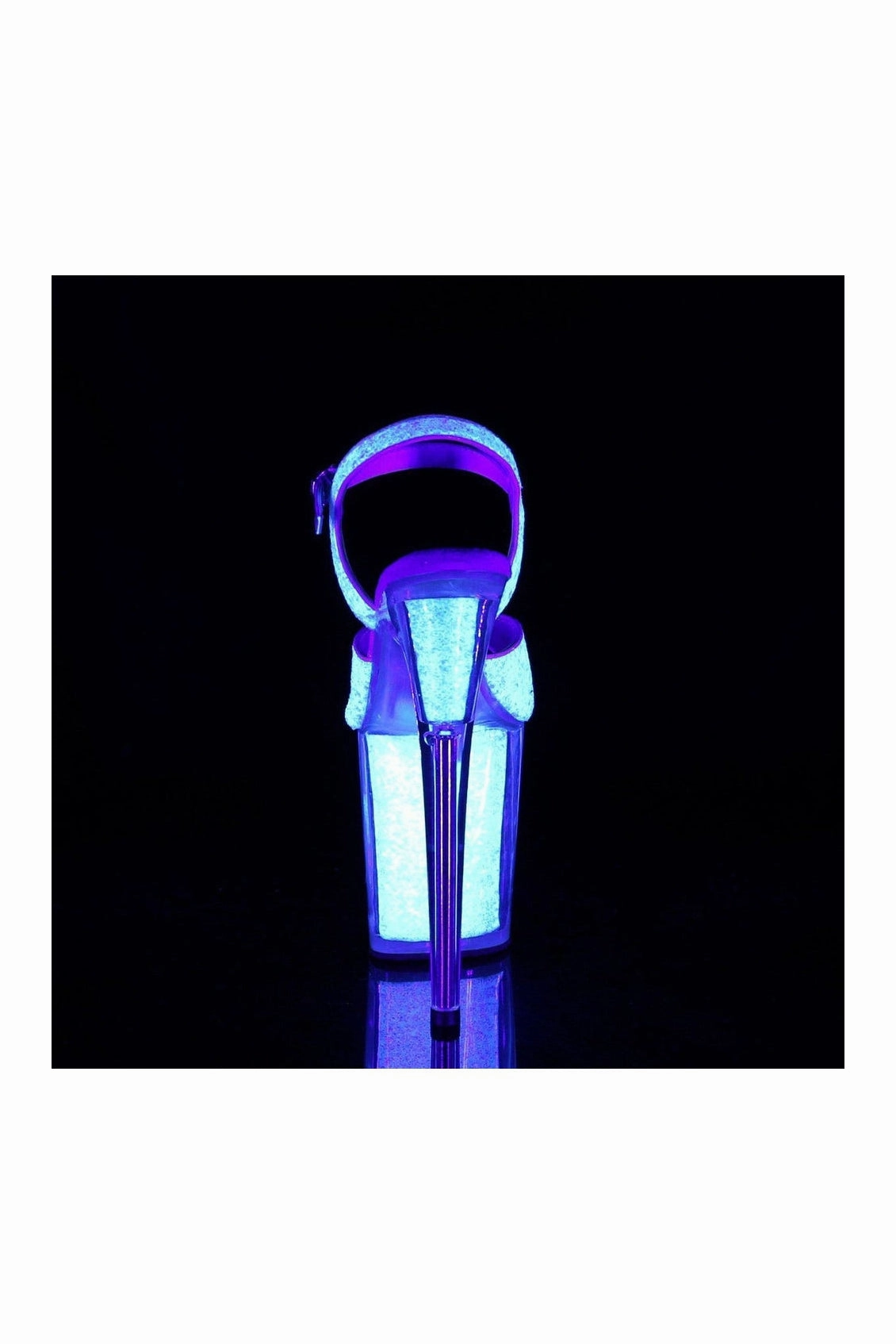FLAMINGO-810UVG Exotic Sandal | Neon Glitter