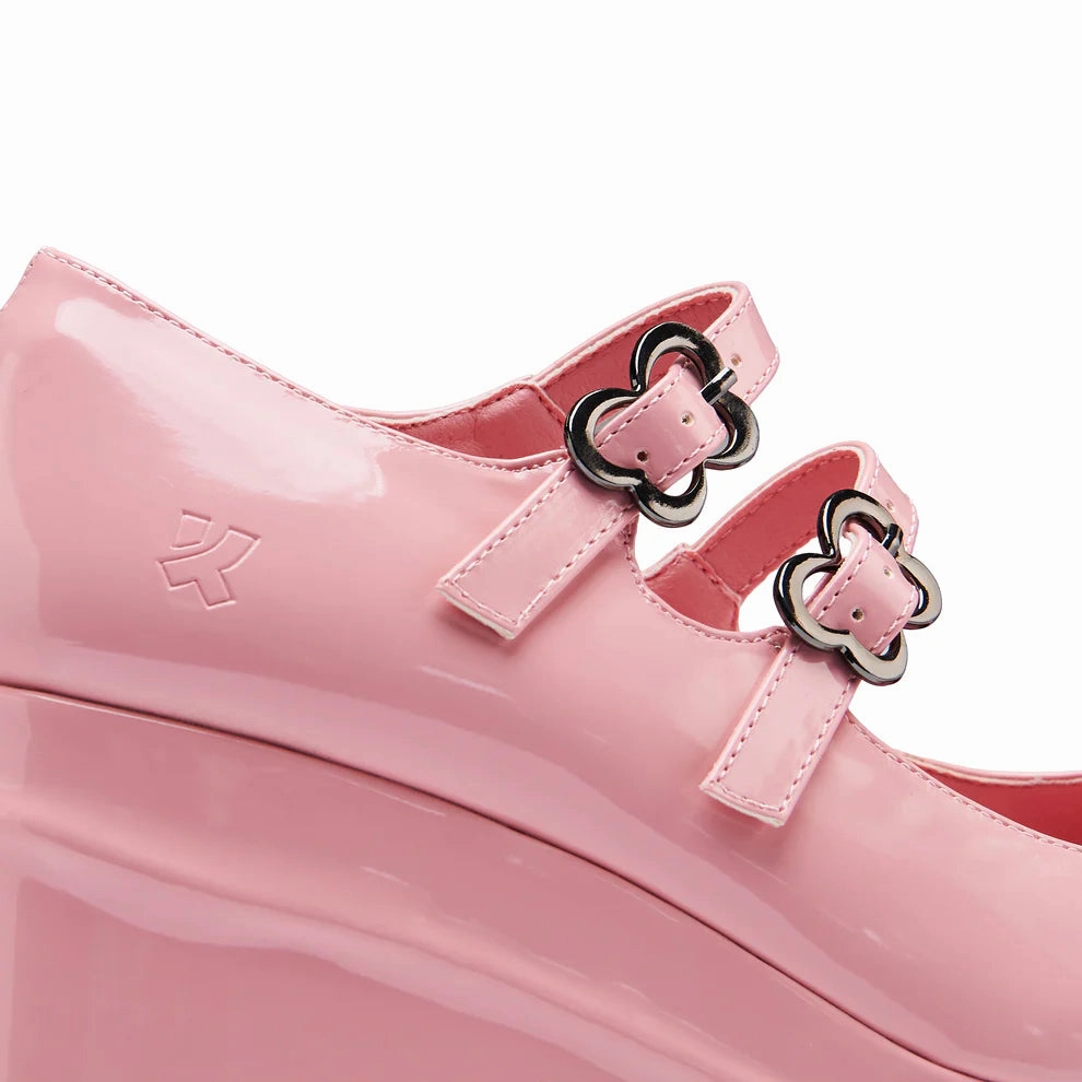 Good Fairy Princess Mega Platform Mary Janes - Pink-Size 7-Clearance