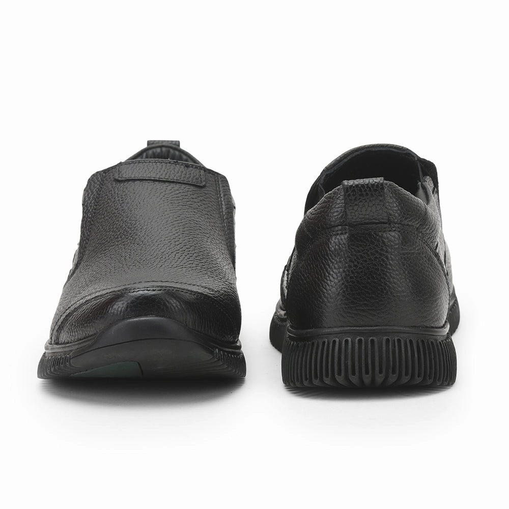 Healers Casual Non Lacing Shoes For Men (Black) DTL-81 By Liberty