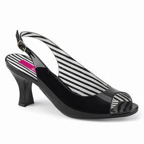 JENNA-02  Black Patent