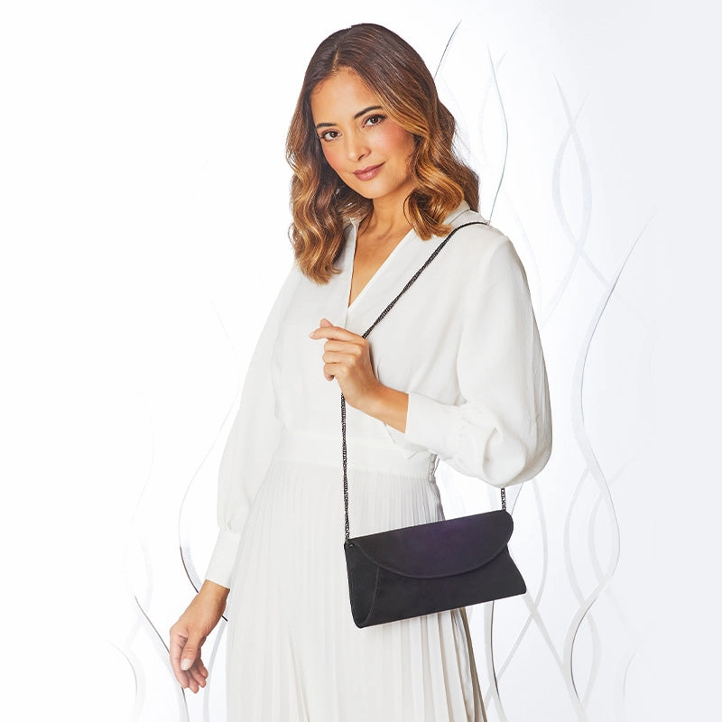 Jenna: Black Suede