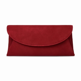 Jenna: Cherry Red Suede