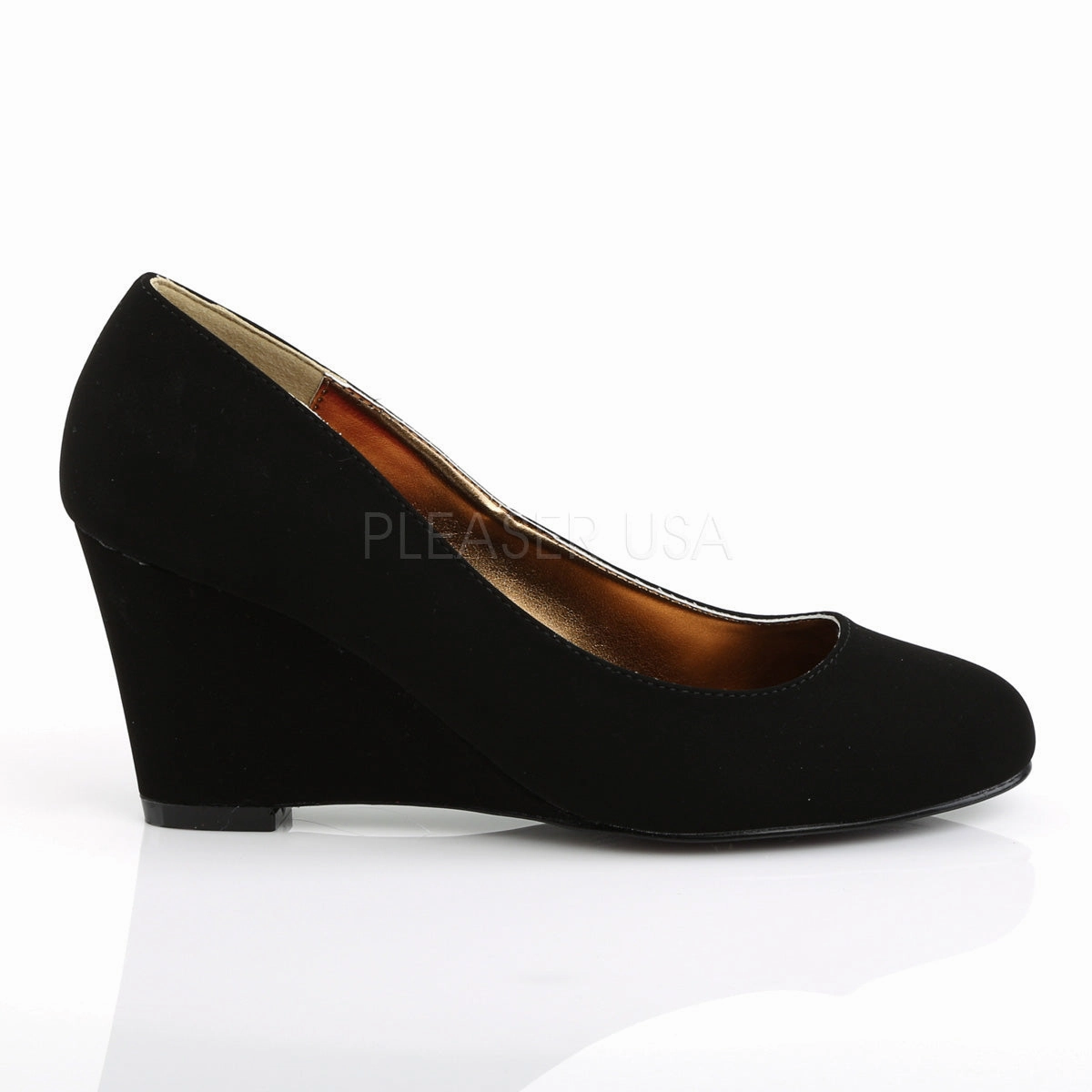 KIMBERLY-08  Black Nubuck Suede