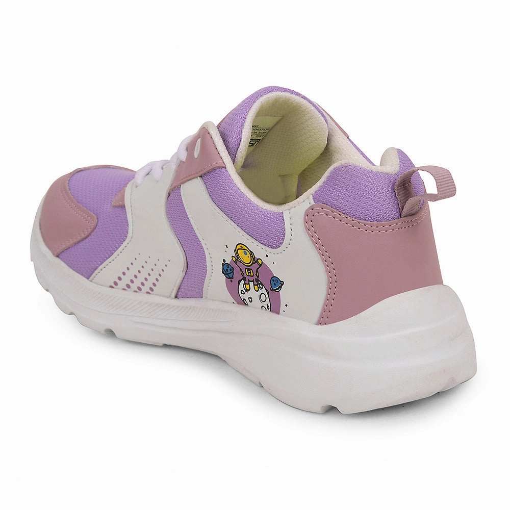 Leap7x Purple Casual Lacing Shoes For Kids TRIVAGO15E By Liberty