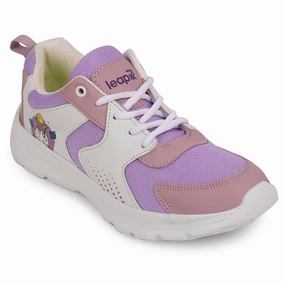 Leap7x Purple Casual Lacing Shoes For Kids TRIVAGO15E By Liberty