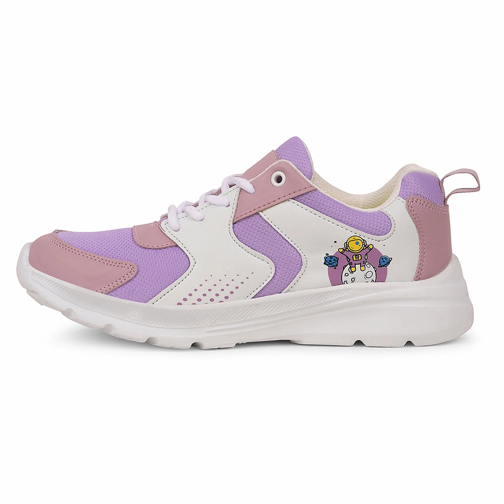 Leap7x Purple Casual Lacing Shoes For Kids TRIVAGO15E By Liberty